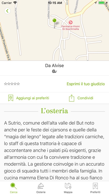 Osterie d'Italia 2018