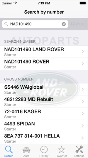 Autoparts for Land Rover(圖2)-速報App