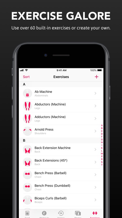 Gyminize Workout Tracker screenshot-4