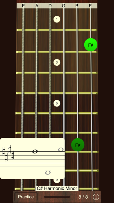 Guitar Sight Reading Trainer Screenshot 2