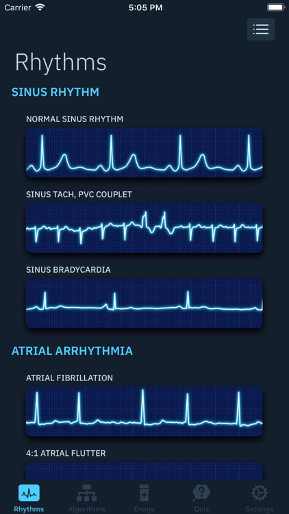 ACLS Rhythms and Quiz