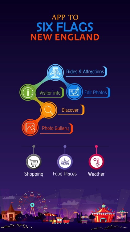 App to Six Flags New England