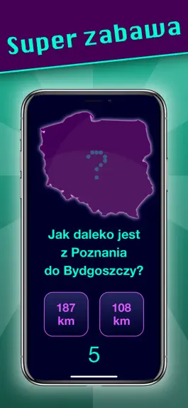 Game screenshot Jak daleko? | polski quiz apk