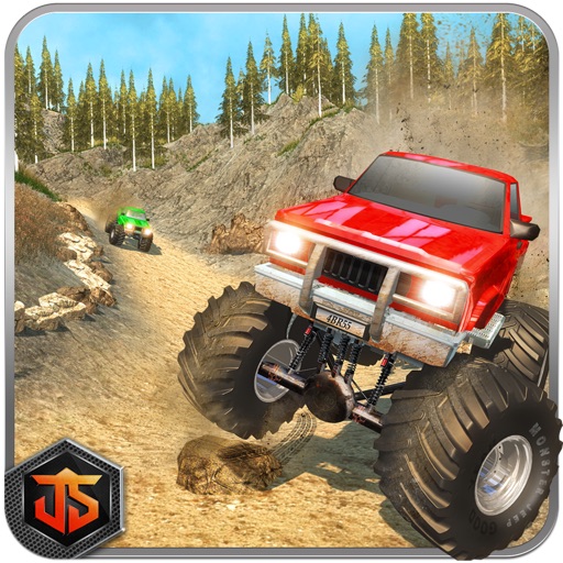 Off-Road Monster Truck Driving Icon
