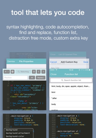 Koder Code Editor screenshot 3