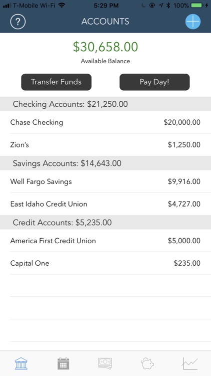 PocketBook Budgeting