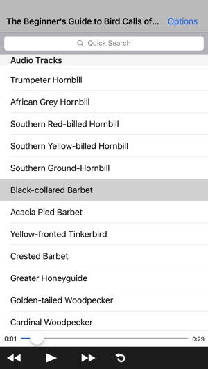 Beginner's Guide to Bird Calls of Southern Africa(圖2)-速報App