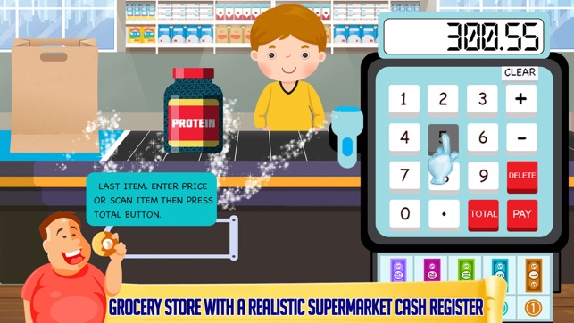 Grocery Kids Cash Register(圖3)-速報App