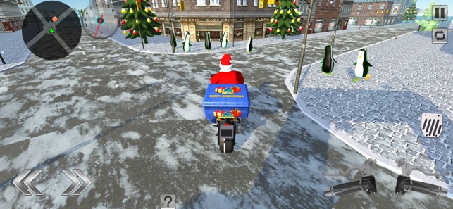 Santa Moto Bike Rider(圖3)-速報App