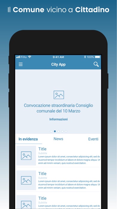 City App - il Comune in tasca screenshot 2