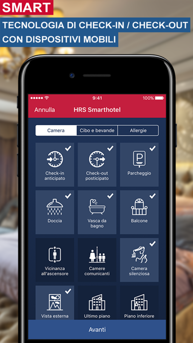Screenshot of HRS Hotels: Prenotazione Hotel1