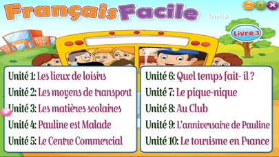 How to cancel & delete Francais Facile 3 from iphone & ipad 1