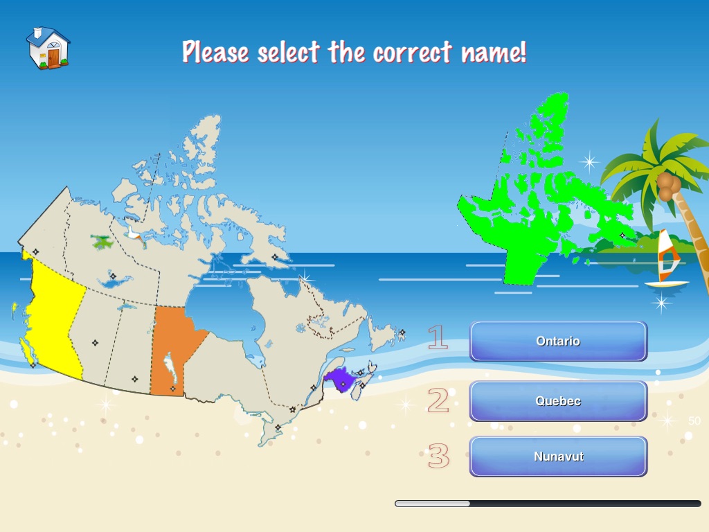 Canada Puzzle Map screenshot 4