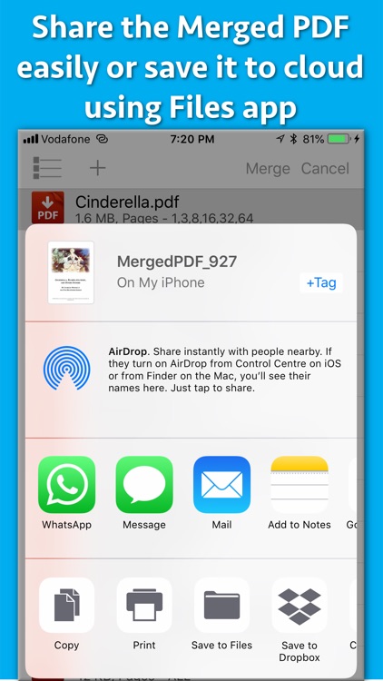 PDF Joiner & Merger screenshot-5