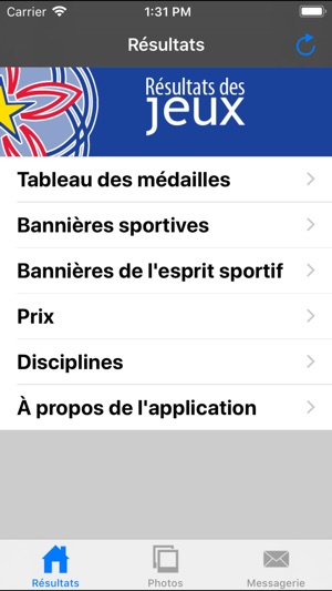 Résultats des Jeux de l'Acadie(圖1)-速報App