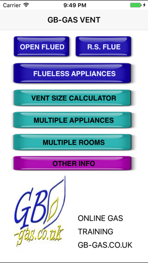 GB Gas Ventilation Calculator(圖1)-速報App