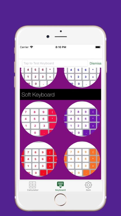 Calculator Keyboard screenshot 2