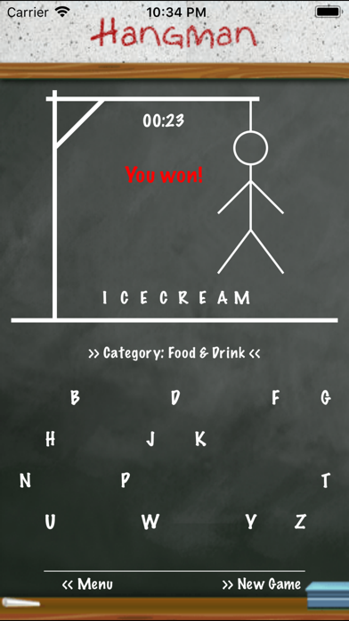 Hangman Classic screenshot 3