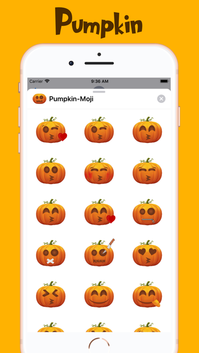 PumpkinMoji for Halloween screenshot 3