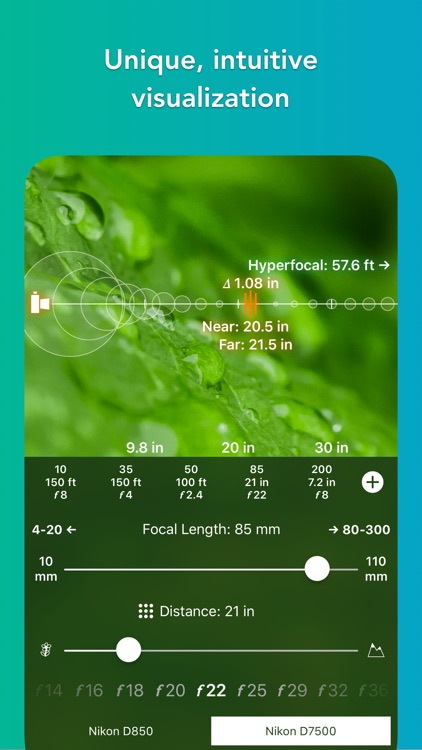 FocusFinder DoF Calculator