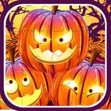 Activities of Halloween Jigsaw Puzzles Game!