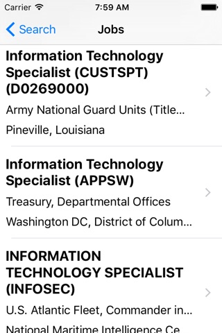 Gov Job Search screenshot 4