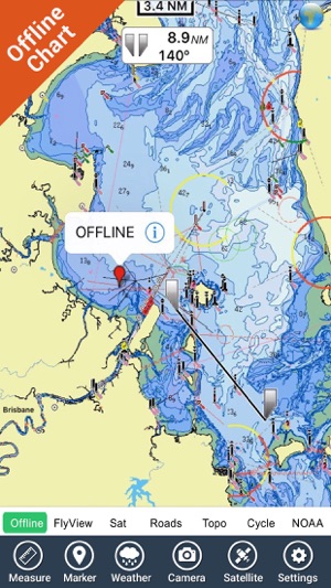 Brisbane Nautical Chart HD GPS(圖4)-速報App