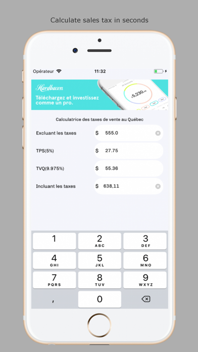 Quebec Sales Tax Calculator screenshot 3