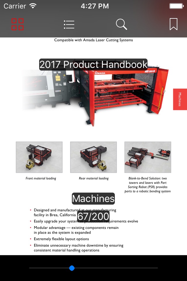 Amada Product Handbook screenshot 4