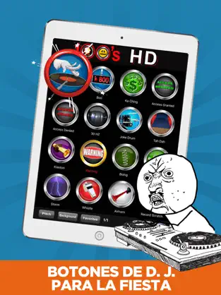 Screenshot 4 +100 Buttons Sonidos Graciosos iphone
