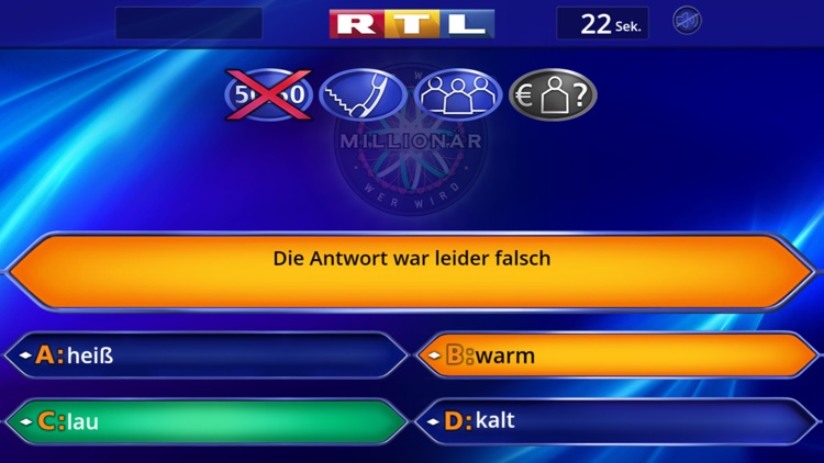 Wer wird Millionär? Training screenshot-4