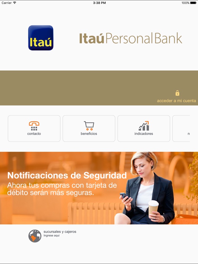 Itaú Personal Bank para iPad(圖1)-速報App