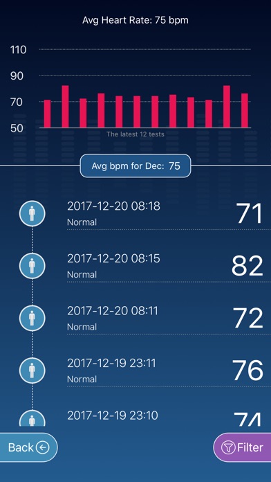 Instant Heartbeat Monitor screenshot 3