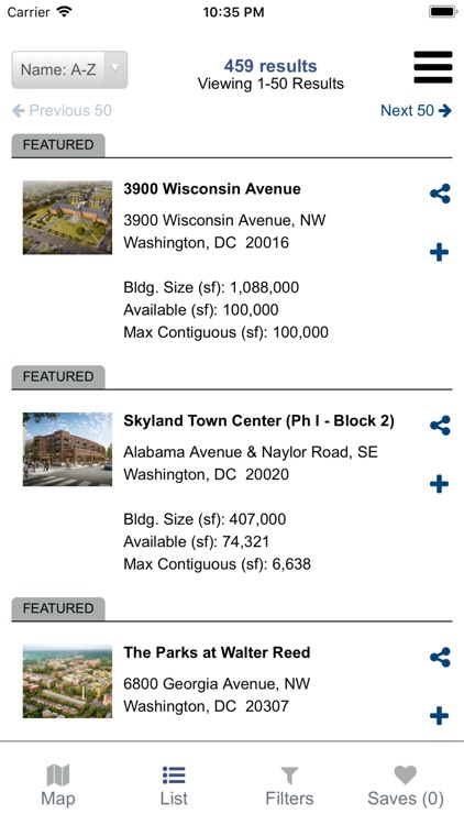 DC Real Estate Search