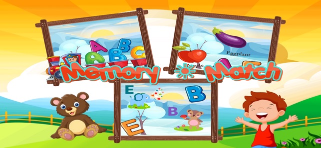 ABC English Memory Match