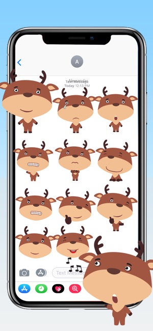 Deer Emojis & Stickers(圖2)-速報App
