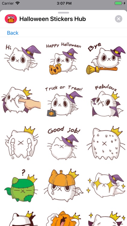 Halloween Stickers Hub screenshot-4