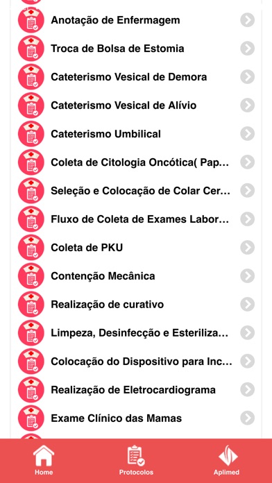 Protocolos em Enfermagem screenshot 3