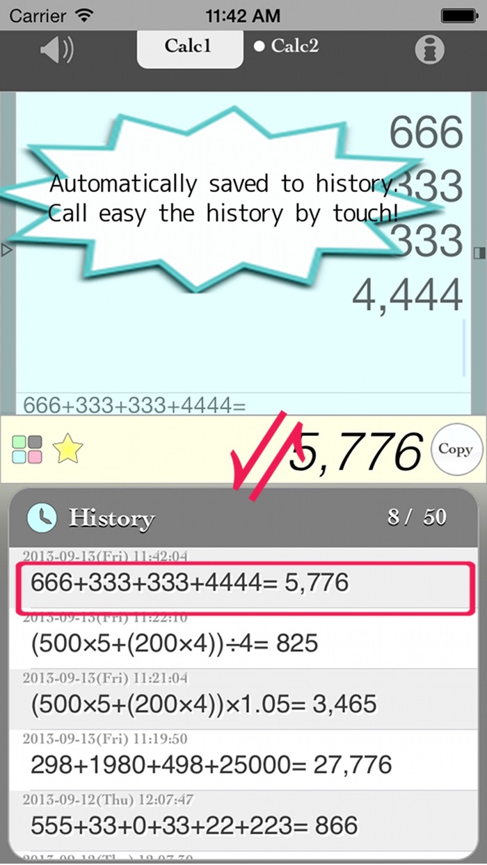 EnterSum - Subtotal by newline