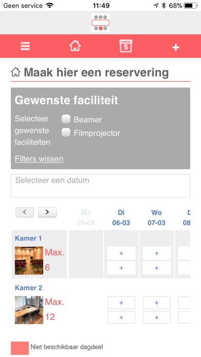 Plekplanner screenshot 4