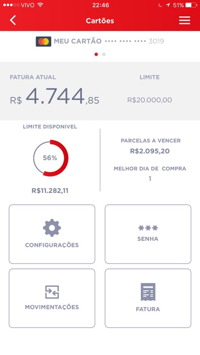 Banco Inter SPFC screenshot 4