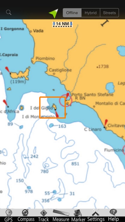 Giglio Is. GPS Nautical Charts screenshot-4