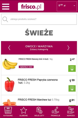 Frisco - zakupy z dostawą screenshot 2