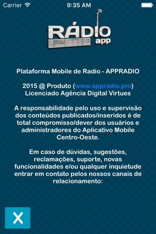 Rádio Centro Oeste 100.9 FM screenshot 3