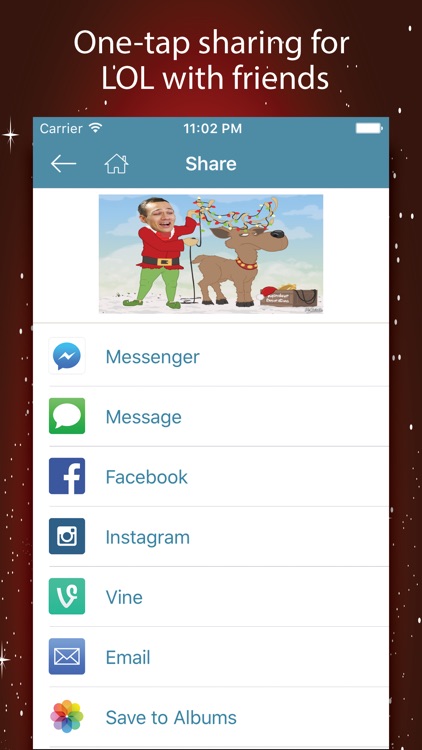 Christmas eCards Maker screenshot-3