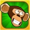 Banana King is a fast and simple jump & run game - except you don't run but slide down lianas