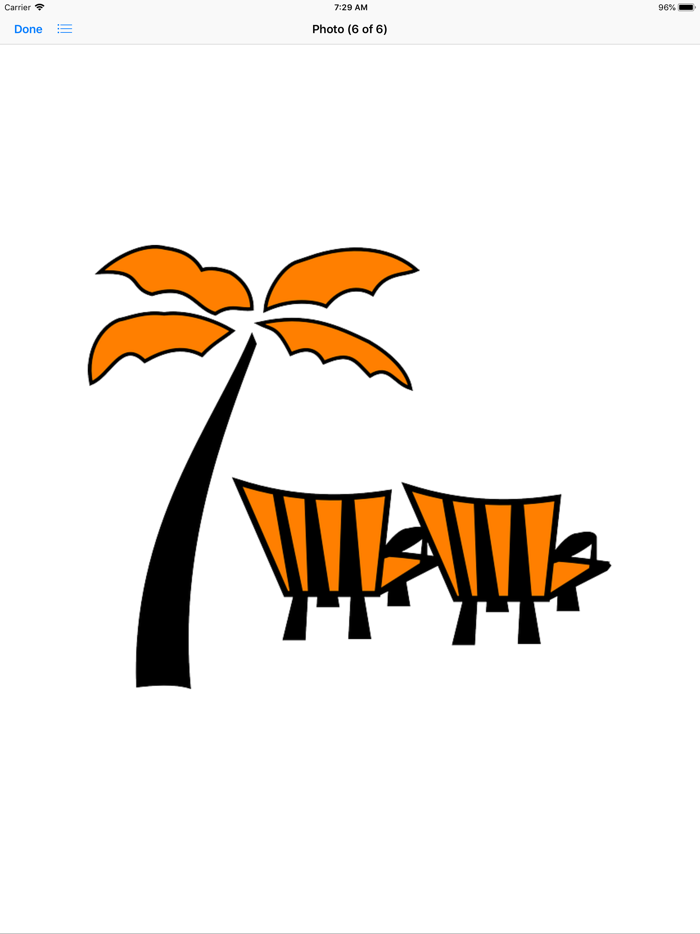 Beach Chair Sticker Pack