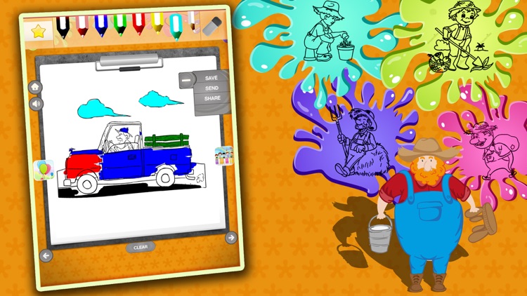 Old MacDonald -Coloring Book screenshot-3