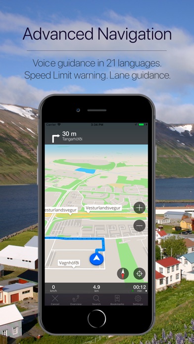 Iceland Offline Navigation screenshot 4