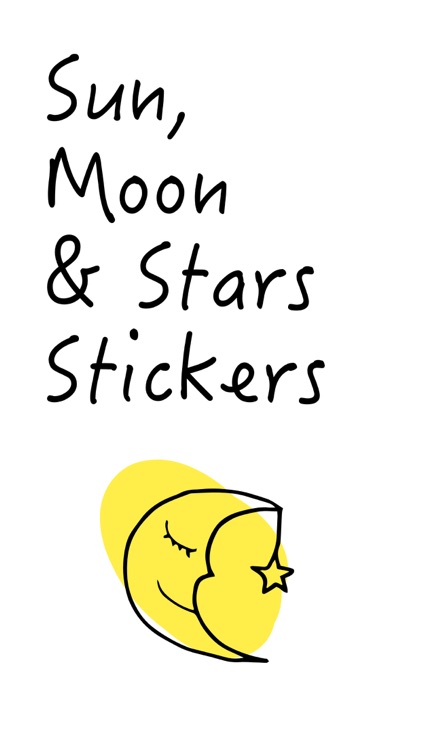 Sun, Moon & Stars Stickers